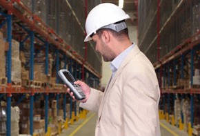 NADC Group Employee Auditing Warehouse Inventory